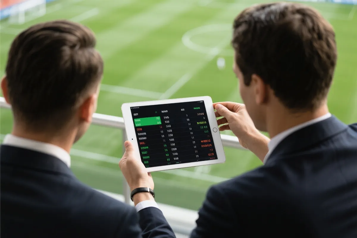 赛事数据与对阵分析示意图